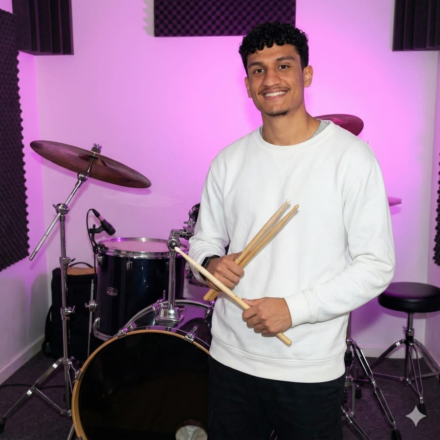 Álvaro Javier Alzate Guarin — baterista, instructor y creador de contenido — Flow Remates FPA